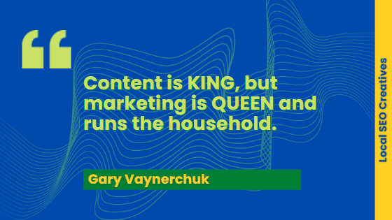 best seo quote by Gary V