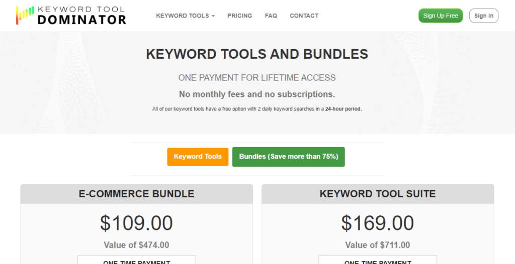 best amazon seo tool keyword dominator software pricing