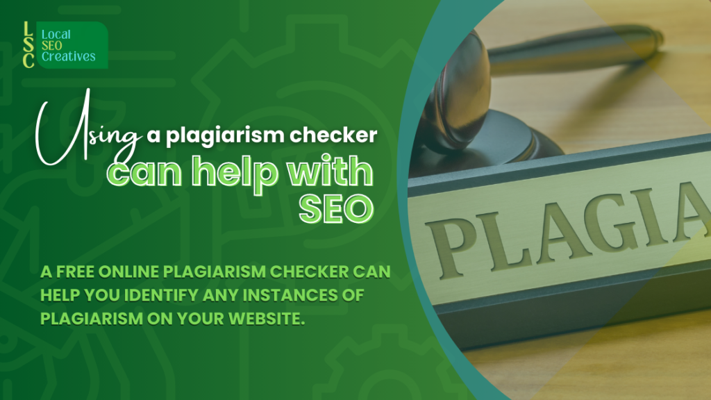 plagiarism free online